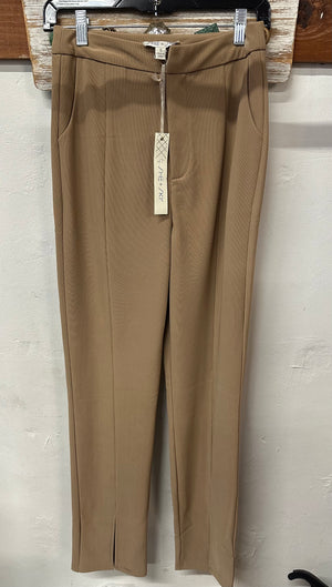 Front Split Khaki