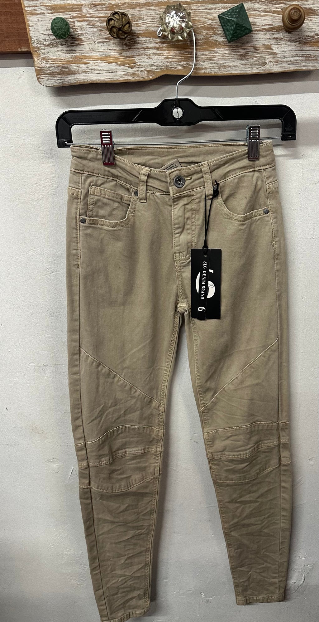 Khaki Panel Pants