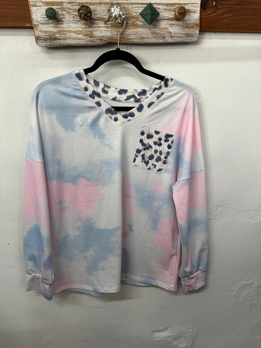 Pastel Leopard Sweatshirt