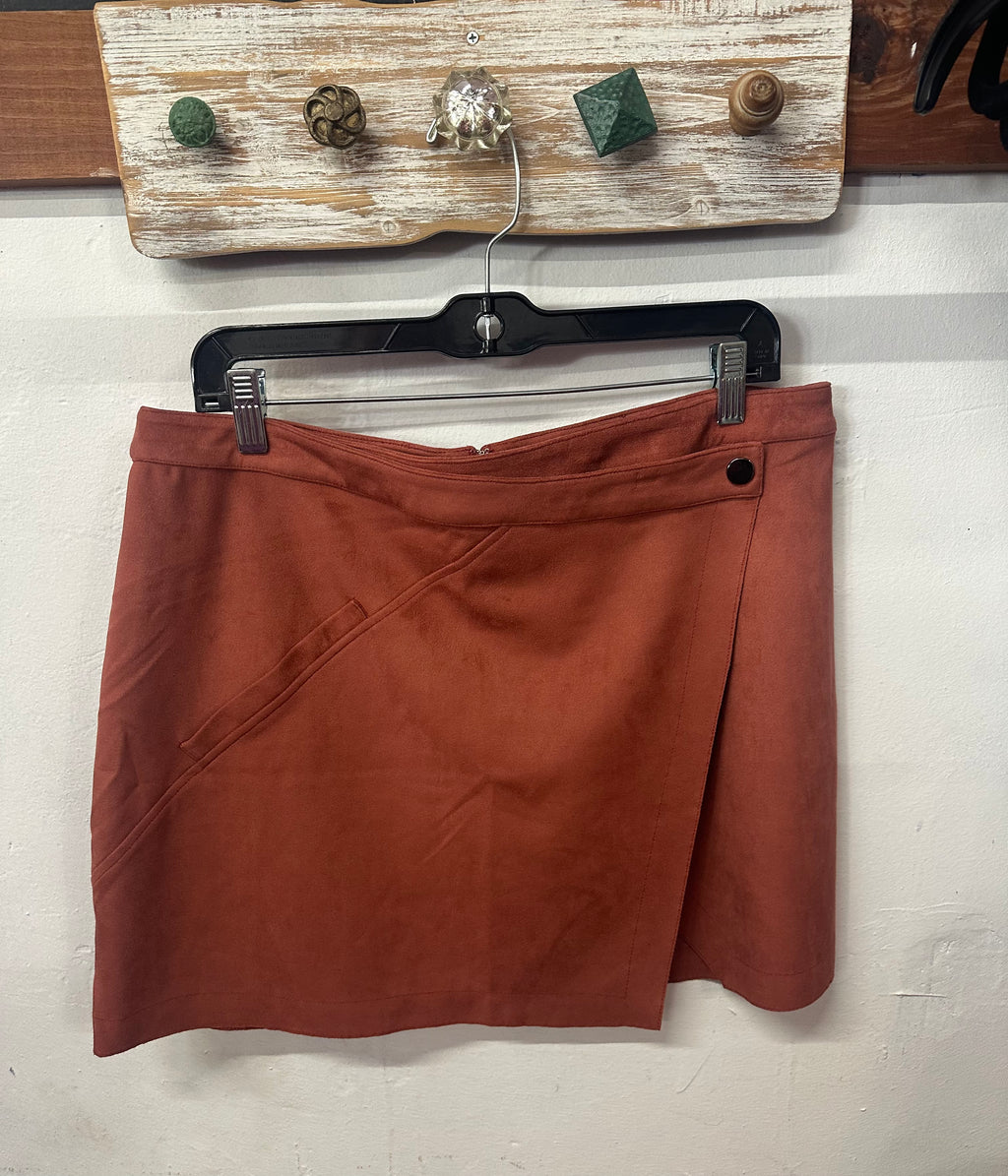 Burnt Orange Skirt