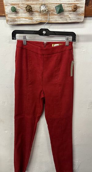 Suede Pants