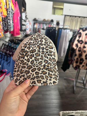 Leopard Print Hat