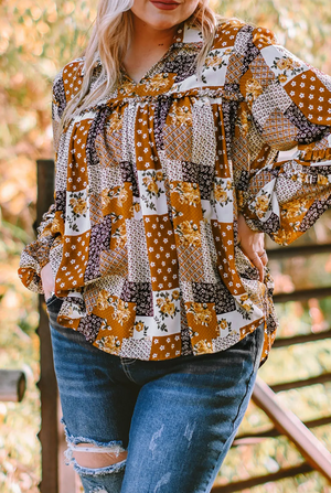 Patchwork Blouse