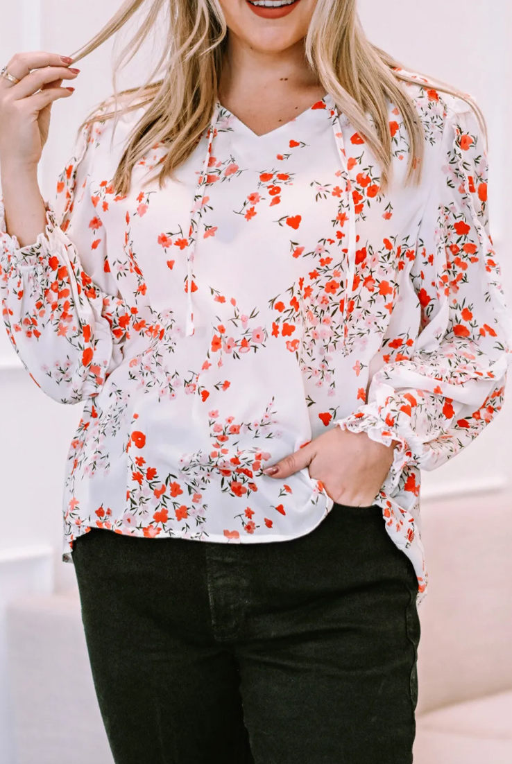 Poppy Floral Blouse