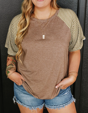 French Beige Top