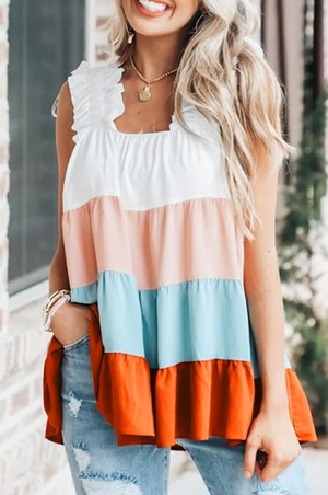 Frill Tiered Top