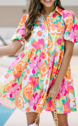 Summer Floral Dress