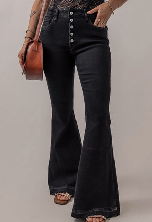 Black Bell Bottoms