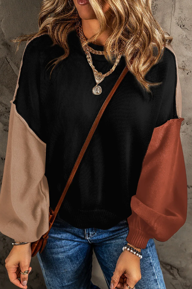 Rust Mix Sweater