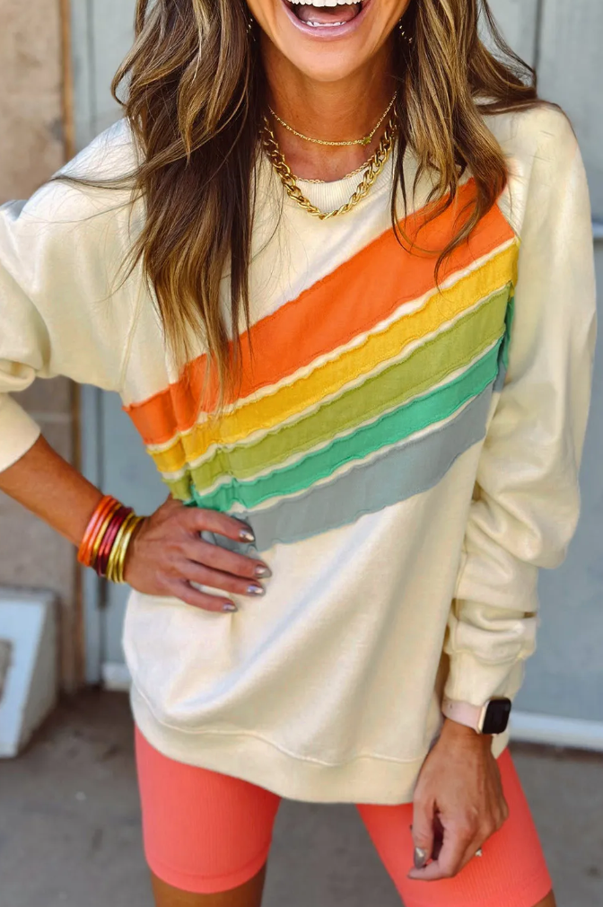 Rainbow Pullover