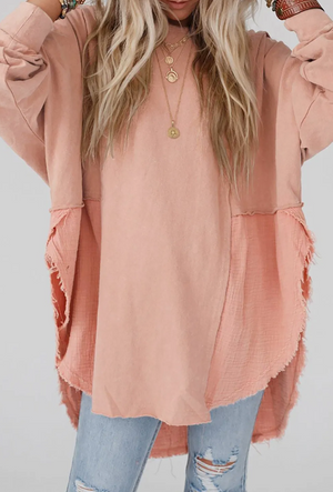 Urban Raw Hem Top