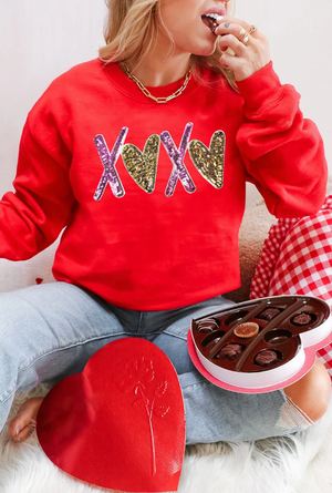 XO Heart Sweatshirt