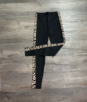 Leopard Stripe Leggings