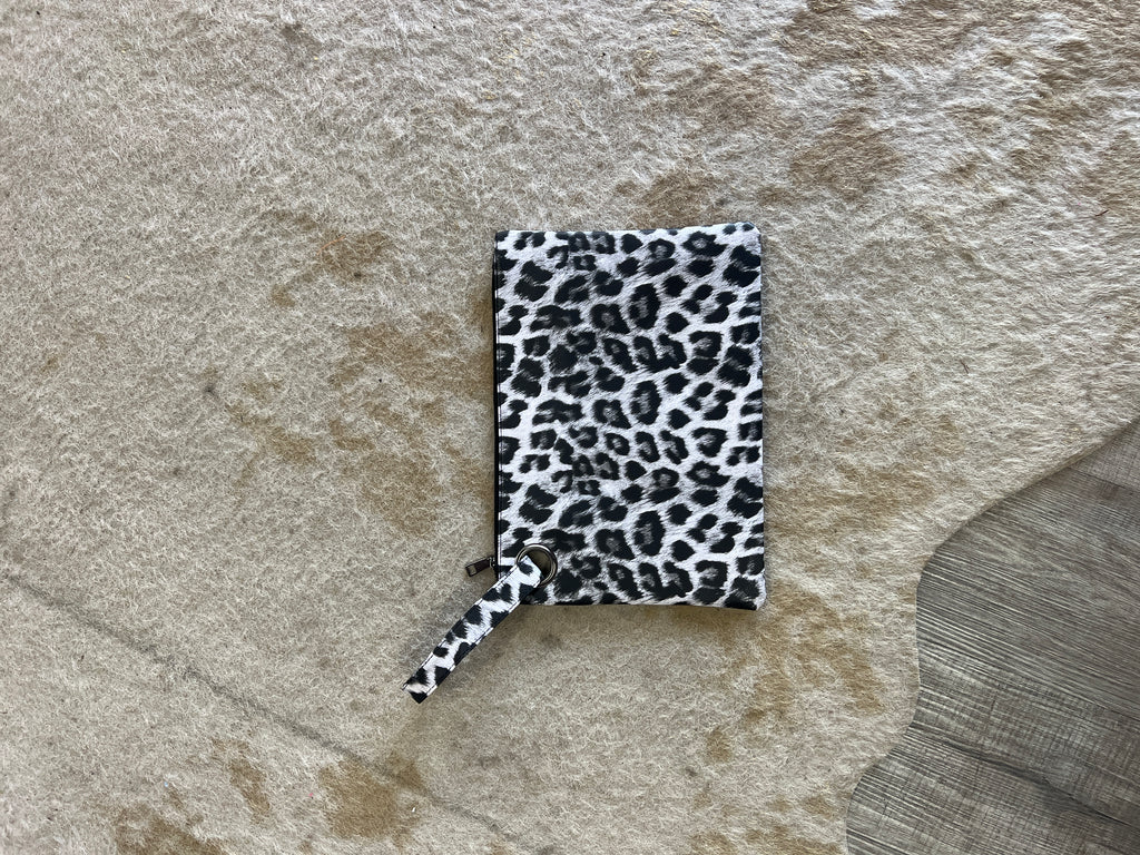 Leopard Print Clutch