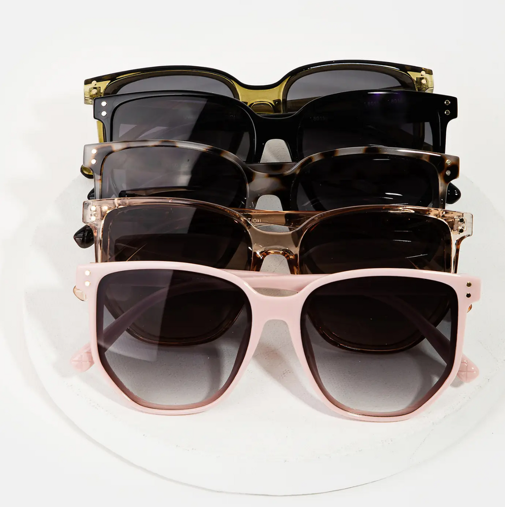 Acetate Wayfarer Fashion Sunglasses