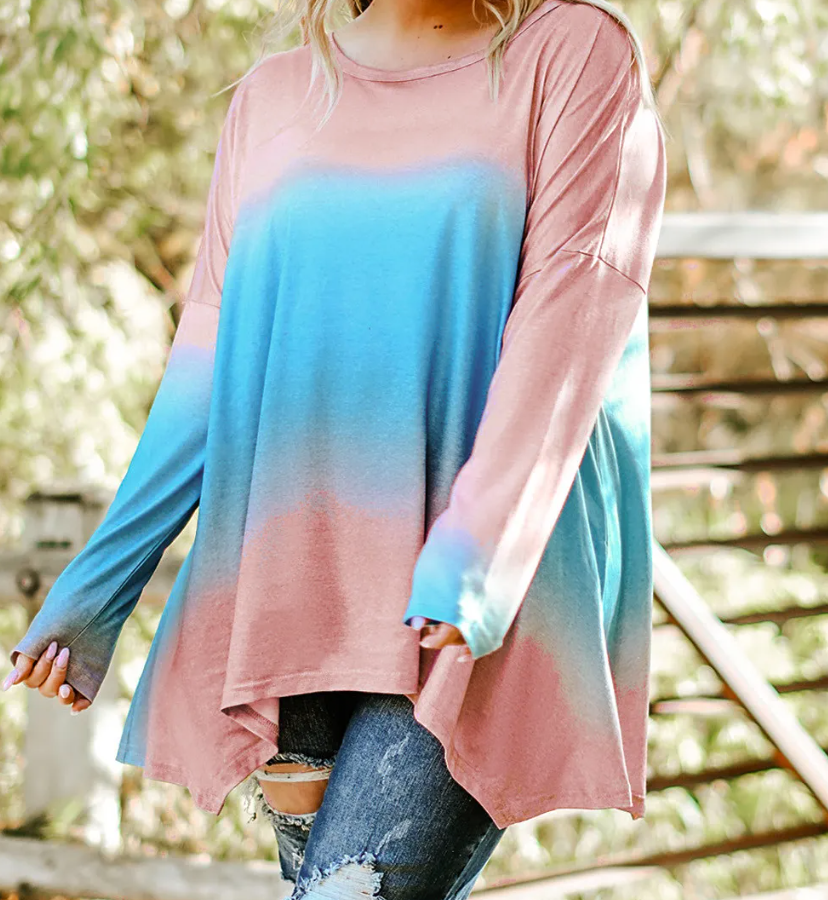 Multi Poncho Top