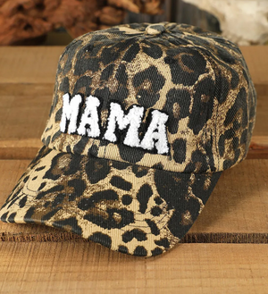MAMA Leopard Cap